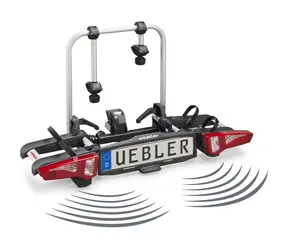 Uebler i21 DC - sklopný skládací / Nosič na tažné zařízení na 2 kola / elektrokola / parkovací senzory