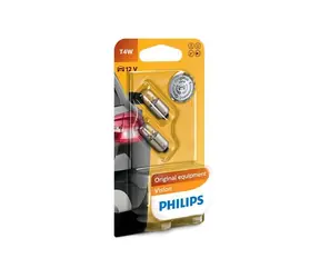 Philips T4W 12V 4W 2ks / žárovka / patice BA9s