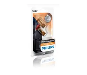 Philips WY5W 12V 5W 2ks / žárovka / patice W2.1x9.5d
