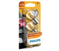 Philips P21/4W 12V 21W 2ks / žárovka / patice BAZ15d