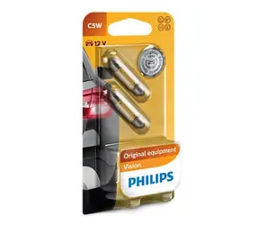 Philips C5W 12V 5W 2ks / žárovka / patice SW8.5
