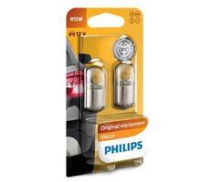 Philips R10W 12V 10W 2ks / žárovka / patice BA15s