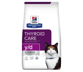 Hill's PD Feline Thyroid care y/d 1.5 kg / Granule pro kočky / štítná žláza