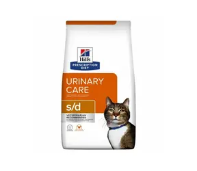 Hill's PD Urinary Care s/d 3 kg / Granule pro kočky / s kuřecím masem / problémy s močovými cestami