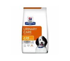 Hill's PD Urinary Care Canine c/d Multicare 4 kg / suché krmivo pro psy / snížení recidivy struvitových kamenů