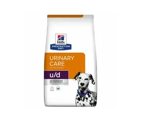 Hill's PD Urinary Care Canine u/d Multicare 4 kg / suché krmivo pro psy / snížení recidivy struvitových kamenů