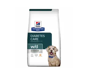 Hill's PD w/d Digestive Weight Diabetes Management 10 kg / suché krmivo pro psy / regulace příjmu glukózy