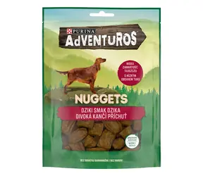 Purina Adventuros Nuggets 90 g / odměna pro psy / kančí