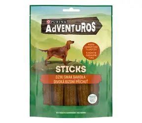 Purina Adventuros Sticks 120 g / odměna pro psy / bizon