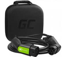 Green Cell GC EV Type 2 7.2kW 5.0m černá / kabel nabijení pro elektrický automobil / Type 2 socket
