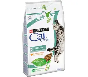 Purina Cat Chow Special Care Sterilized 1.5kg / Krmivo pro dospělé kočky / pro kastrované