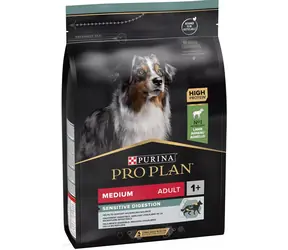Purina Pro Plan Adult Medium Sensitive Digestion 3 kg / pro dospělé psy / střední plemena / citlivý žaludek
