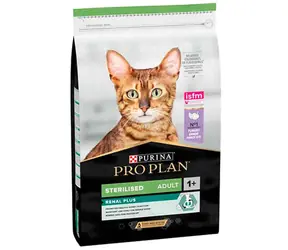 Purina ProPlan Strelised Turkey 10 kg / Krmivo pro kočky / s krutím masem / pro kastrované