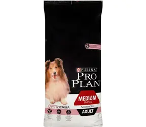 Purina ProPlan Medium Adult Sensitive Skin Salmon 14 kg  / pro dospělé psy / střední plemena / losos / citlivá kůže