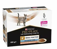 Purina NF Renal Function Feline Salmon 10x 85 g / kapsičky pro kočky / příchuť lososa
