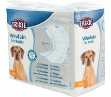TRIXIE 23643 Papírové pleny L-XL 60-80 cm 12 ks