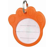 TRIXIE 2277 Adresář fosforescentní oranžový 3.5 cm