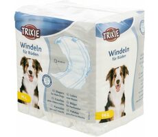 TRIXIE 23642 Papírové pleny pro psy M-L 45-60 cm 12 ks