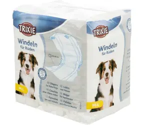 TRIXIE 23642 Papírové pleny pro psy M-L 45-60 cm 12 ks