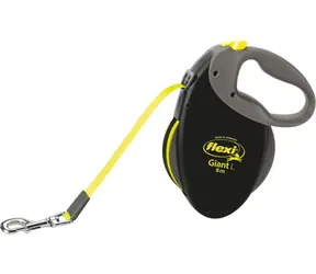 Flexi Vodítko Giant L pásek 8m/50kg / neon