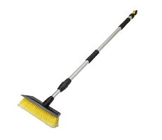 Bradas Teleskopický průtokový kartáč 104-169 cm / Se stěrkou 