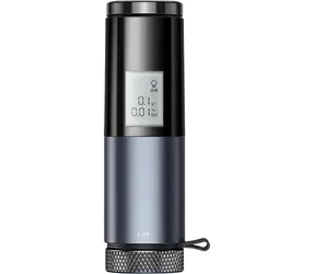 Baseus CRCX-01 Digitální alkohol tester bez náustku černá / LCD 