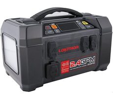 LOKITHOR AW401 5v1 - startovací zdroj černá / 2500 A / 12 V / 74 Wh / USB-A / USB-C