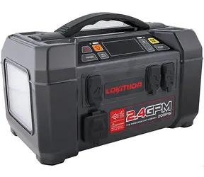 LOKITHOR AW401 5v1 - startovací zdroj černá / 2500 A / 12 V / 74 Wh / USB-A / USB-C