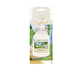 Yankee Candle Car Jar Clean Cotton Vůně do auta k pověšení