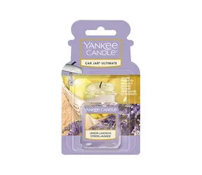 Yankee Candle Car Jar Lemon Lavender Vůně do auta k pověšení luxusní