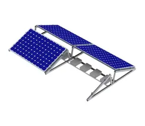 Solarmi kompletní držák SC pro uchycení solárních panelů na plochou střechu / typ východ-západ / 8 ks