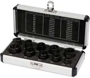 YATO YT-06031 / Sada vytahováků stržených šroubů 10ks