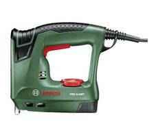 Bosch PTK 14 EDT/ Sponkovačka / 230V / Šířka sponky 11.4 mm / Délka sponky 6-14 mm / Délka hřebíků 14mm