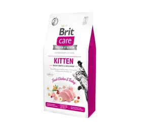 Brit Care Cat Grain-Free Adult Chicken & Turkey 7 kg (kitten) / Kompletní krmivo pro dospělé kočky