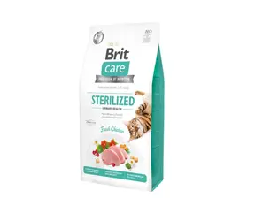 Brit Care Cat Grain-Free Adult Chicken 7 kg (sterilized) / Kompletní krmivo pro dospělé kočky