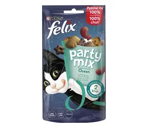 Purina Felix Party Mix Ocean Mix 60 g / Pochoutka pro kočky