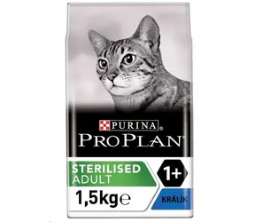 PURINA Pro Plan Sterilised Renal Plus 1.5 kg / Krmivo pro kočky / s králičím masem / pro kastrované
