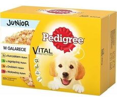 Pedigree Junior Selection Mix - Wet dog food 12x100 g / kapsičky pro psy