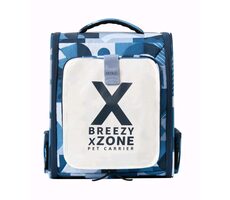 PetKit Breezy xZone Pet Carrier modrá / Batoh na mazlíčky / 35x27x43cm