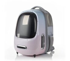 PetKit Breezy2 Smart Cat Carrier růžová / Batoh na mazlíčky / 33 x 30 x 45 cm
