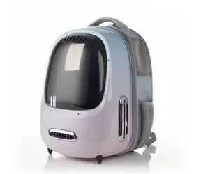 PetKit Breezy2 Smart Cat Carrier růžová / Batoh na mazlíčky / 33 x 30 x 45 cm