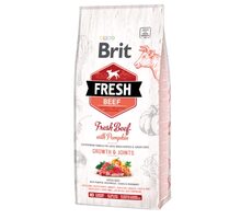 Brit Fresh Beef with Pumpkin Puppy Large Growth & Joints 12 kg / Granule pro psy / pro štěňata