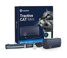 Tractive GPS CAT Mini GPS tracer pro kočky modrá 