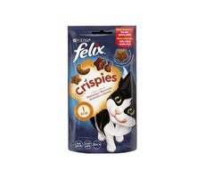 Purina Felix Crispies Beef Chicken 45 g / Pamlsek pro kočky
