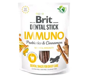 Brit Dental Stick Immuno Probiotics & Cinnamon 251g / Dentální pamlsek