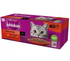 Whiskas Classic meals in sauce 40 x 85 g / Kapsičky pro kočky