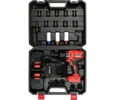 YATO YT-82807 / Aku Rázový utahovák / 2600 RPM / 700 Nm / 18V / 2x 3Ah