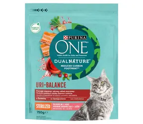 Purina One Dual Nature Uri-Balance Sterilized 750g / Krmivo pro dospělé kočky / kastrované