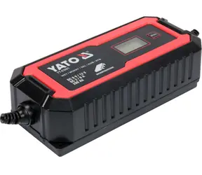 YATO YT-83001 / Nabíječka baterií / LCD / 6-12V / 2-8A / až 200 Ah