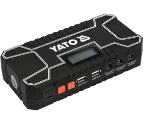 YATO YT-83082 / Startovací zdroj s powerbank / 12000 mAh / špičkový proud 500A